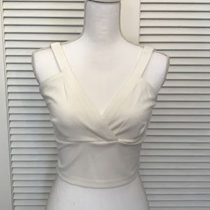 SHEIN sexy white top